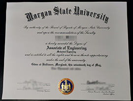 Sell fake Morgan State University diploma online.