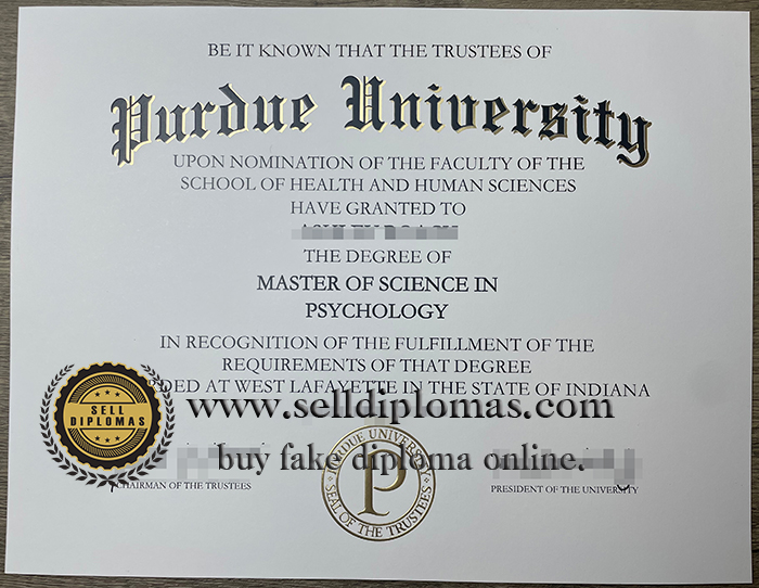How to buy a Purdue University diploma?