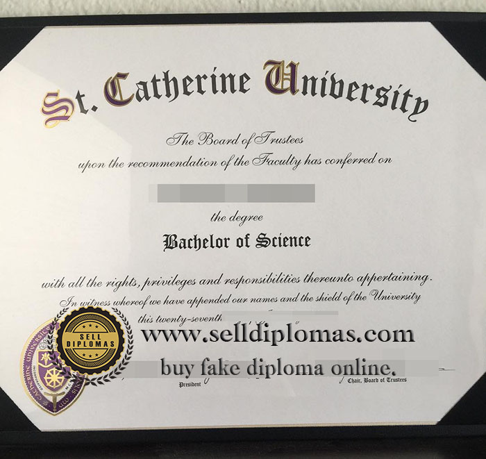 How to buy St. Catherine University degree certificate?