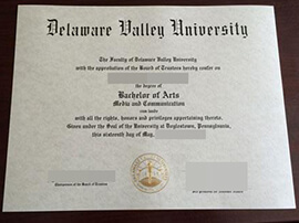 where to buy Delaware Valley University diploma certificate?