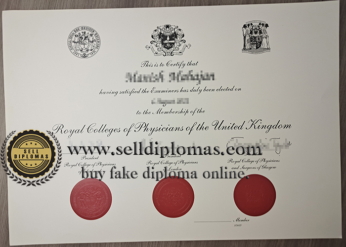 Sell fake MRCP diploma online.