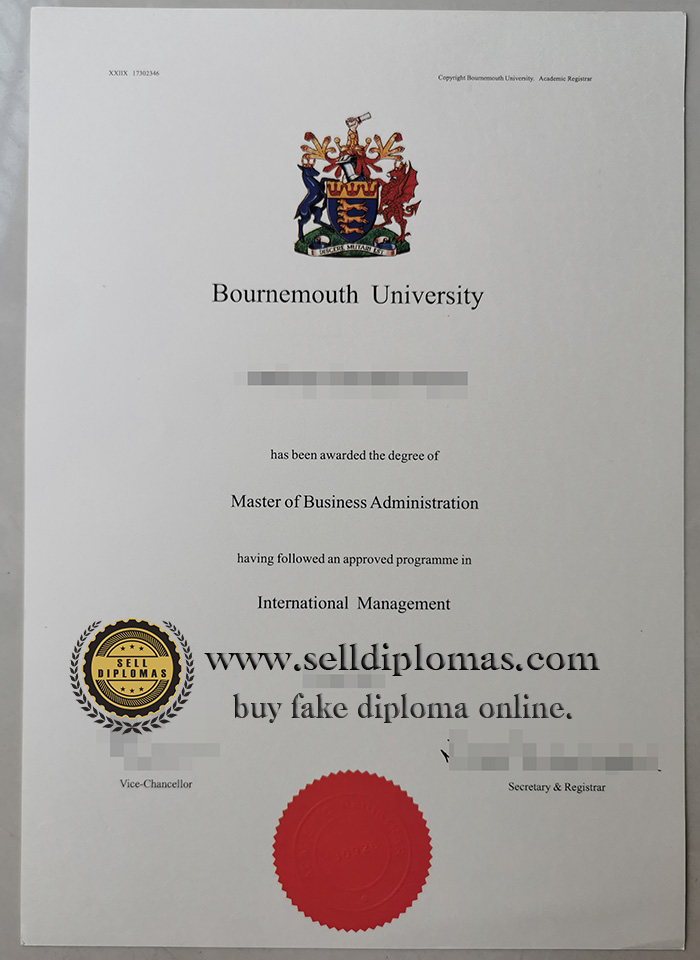 where to buy Bournemouth University diploma certificate?