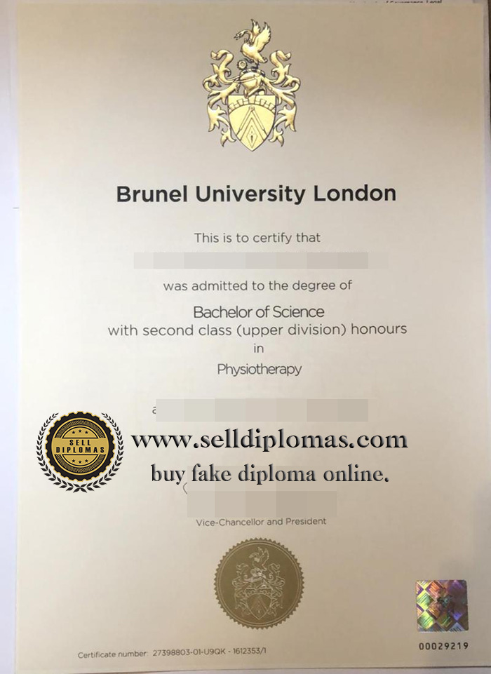 Where to buy a Brunel University degree?