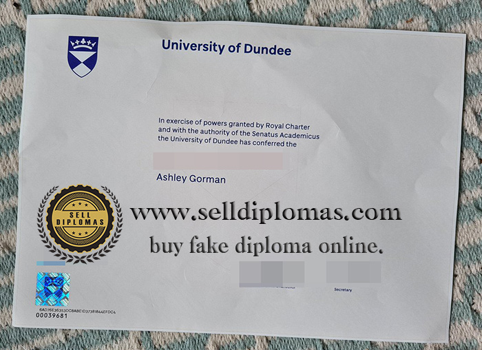 Sell fake Dundee University diploma online.