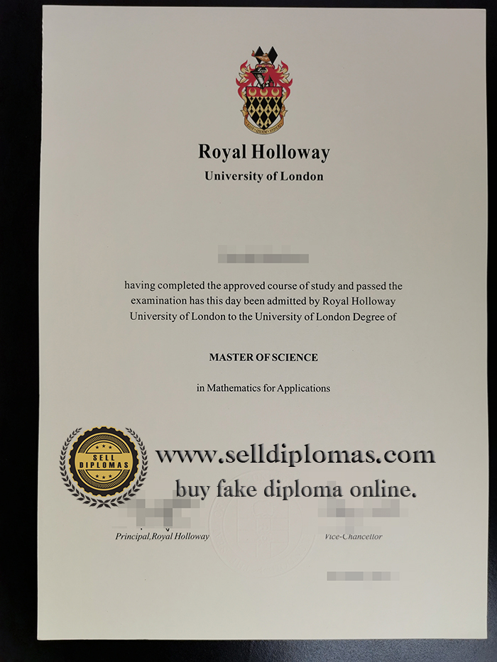 where to buy Royal Holloway diploma certificate?