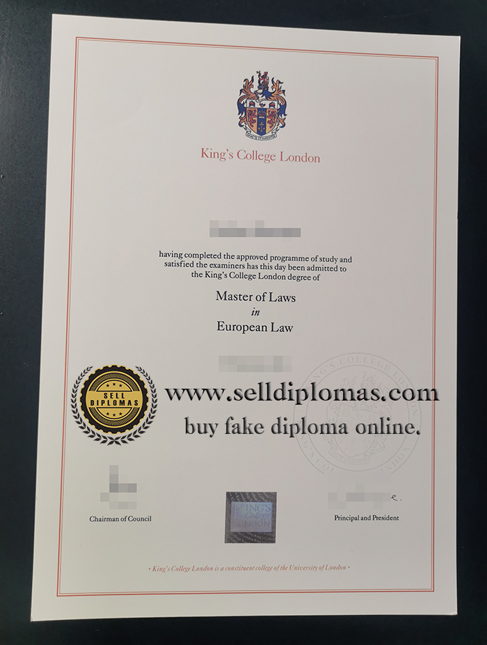 How to buy a King's College London degree?