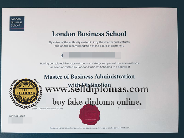 Buy London Business School Diploma Online.