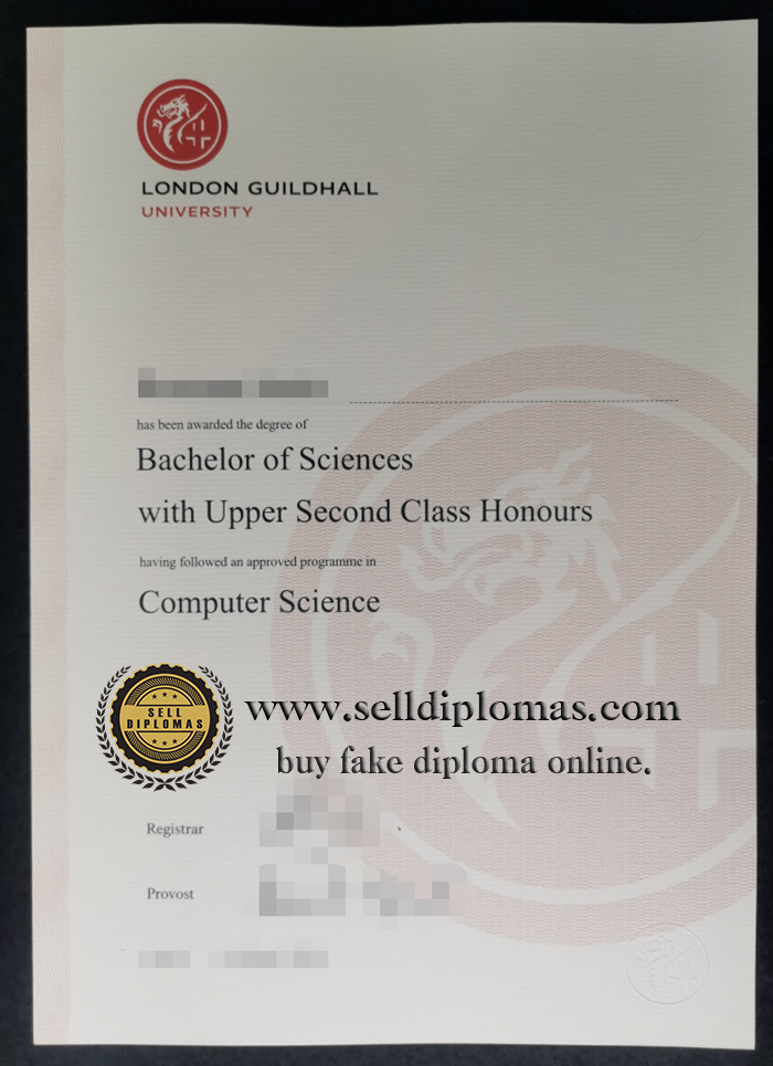where to buy London Guildhall University diploma certificate?