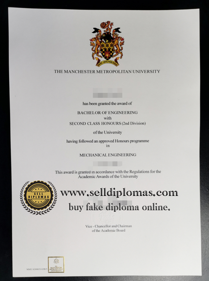 How to buy a fake Manchester Metropolitan University degree?